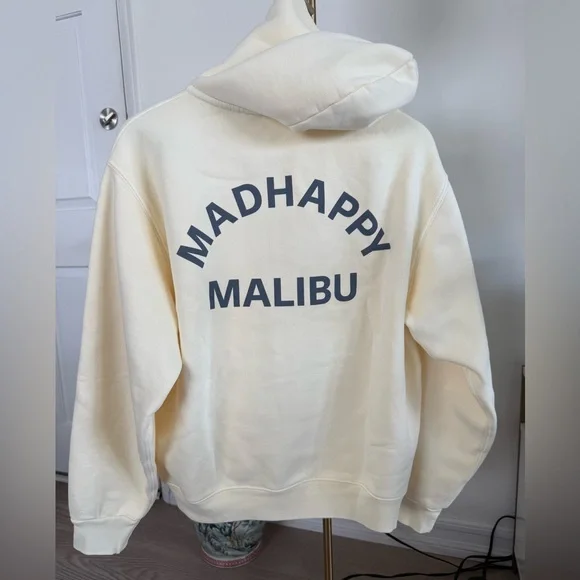 NWT Madhappy Malibu Hoodie – Yellow ice | Size M - Picture 1 of 6